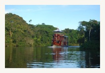cattleya amazon ship on river